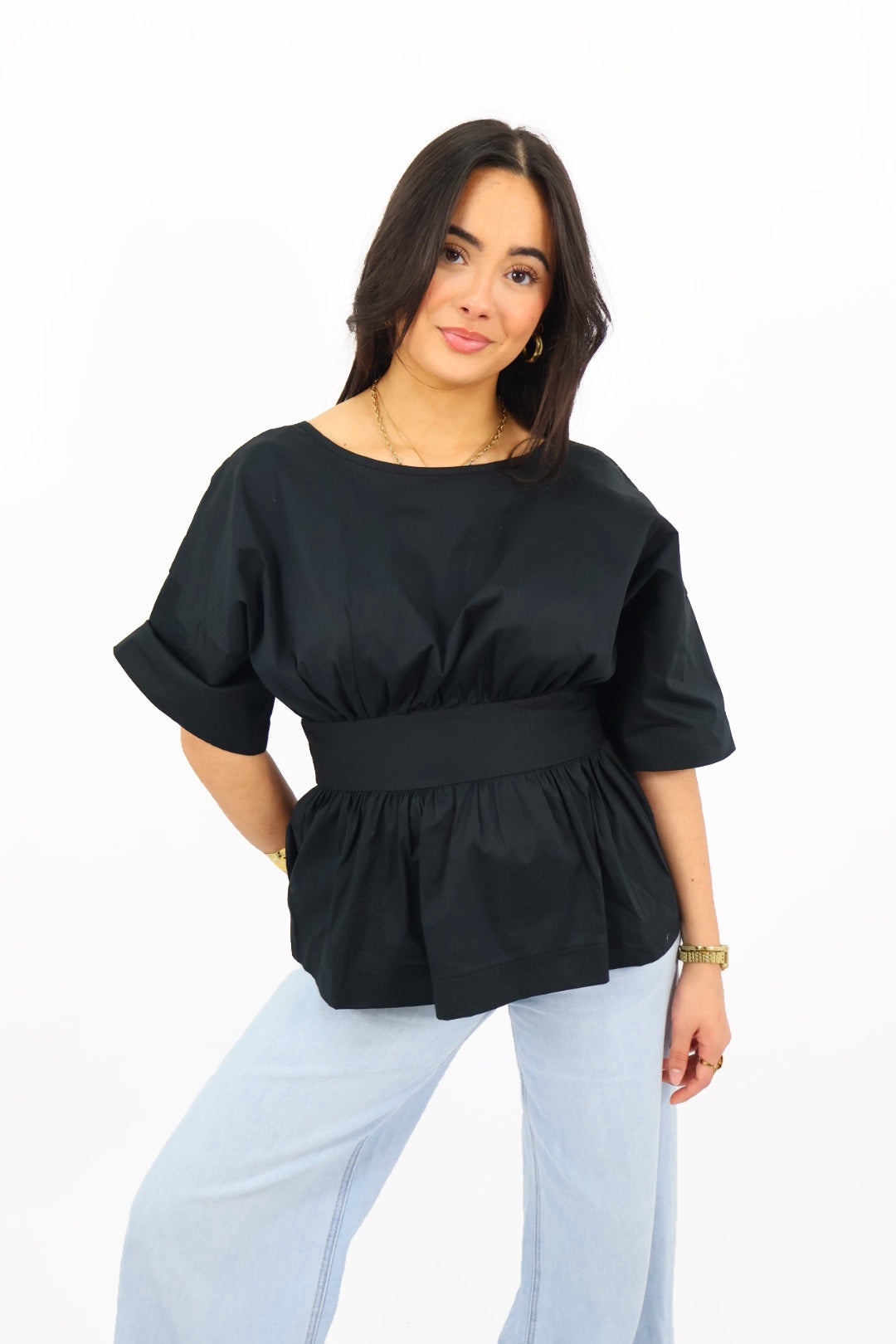 Elysian™ | Entspanntes Tailliertes Blusenshirt