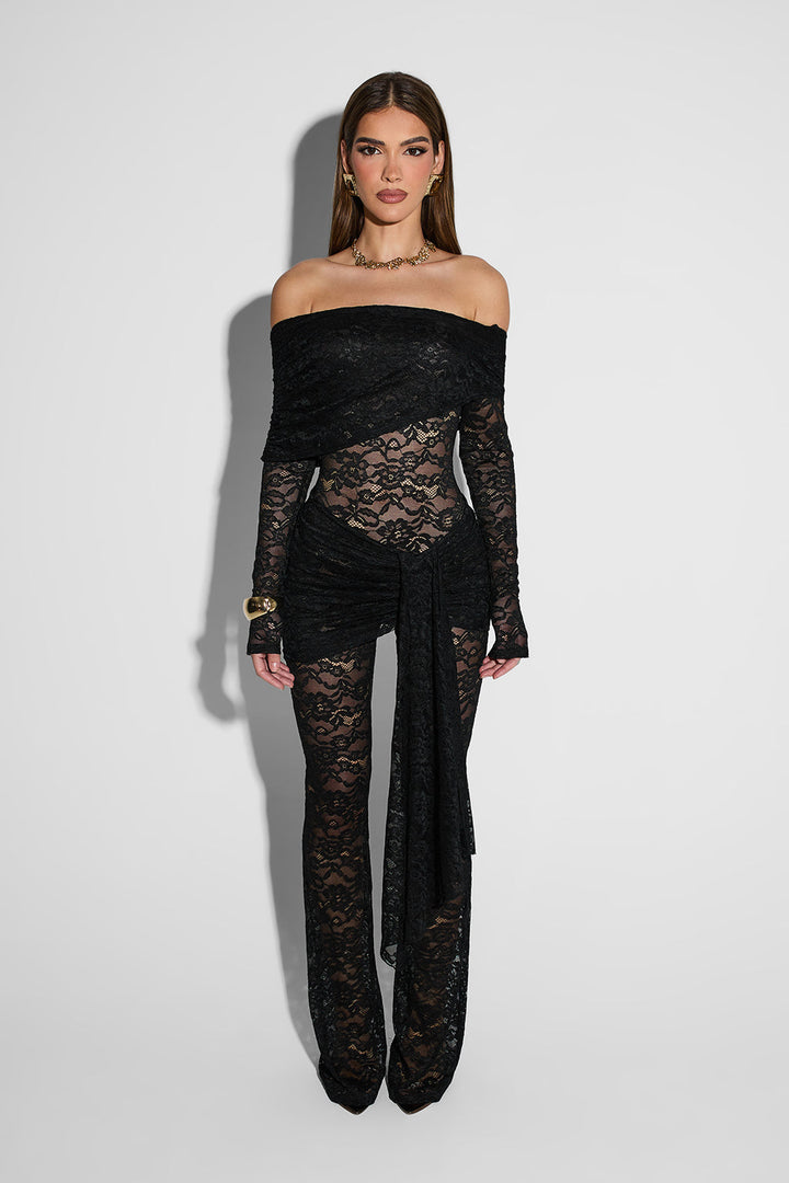 Kaia™ | Spitzen-Oberteil Jumpsuit
