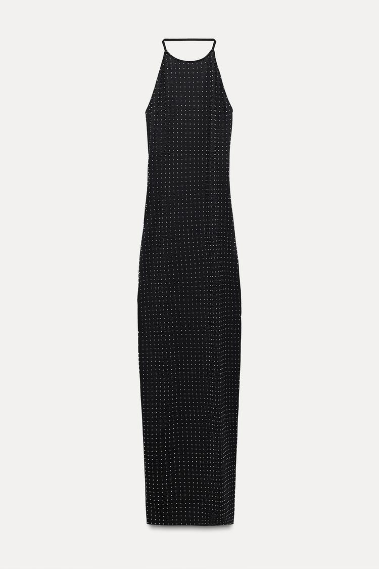 Halter™ | Elegantes Kleid mit Strass