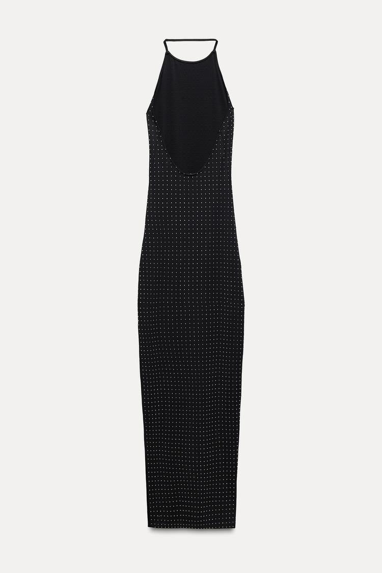 Halter™ | Elegantes Kleid mit Strass