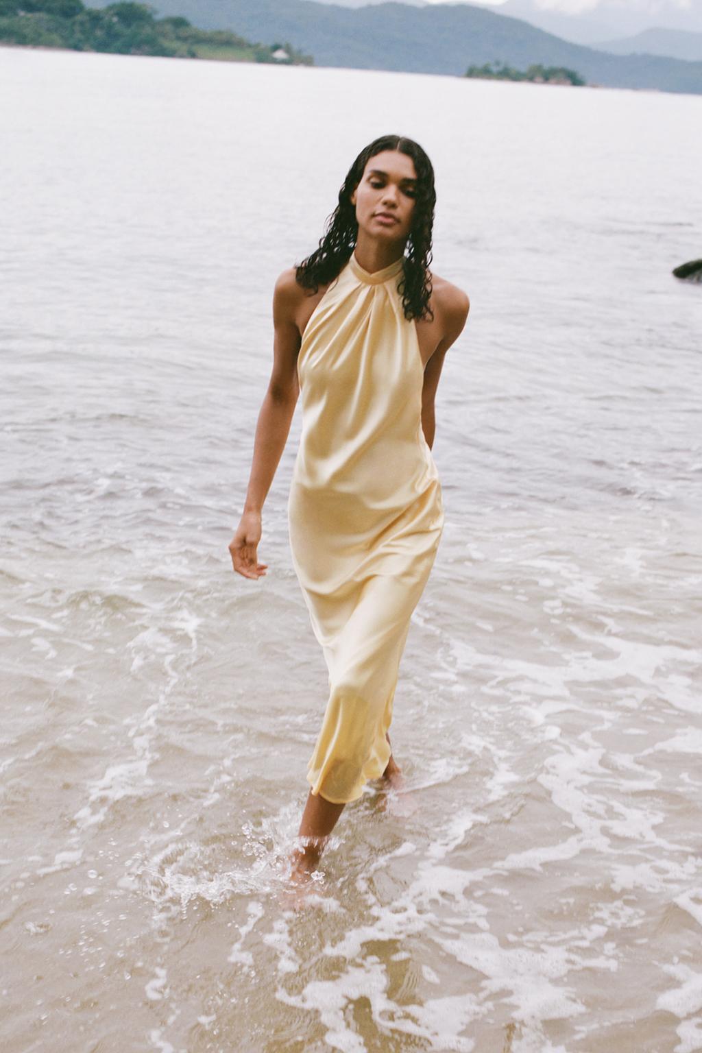 Liora™ | Stream Midi Kleid