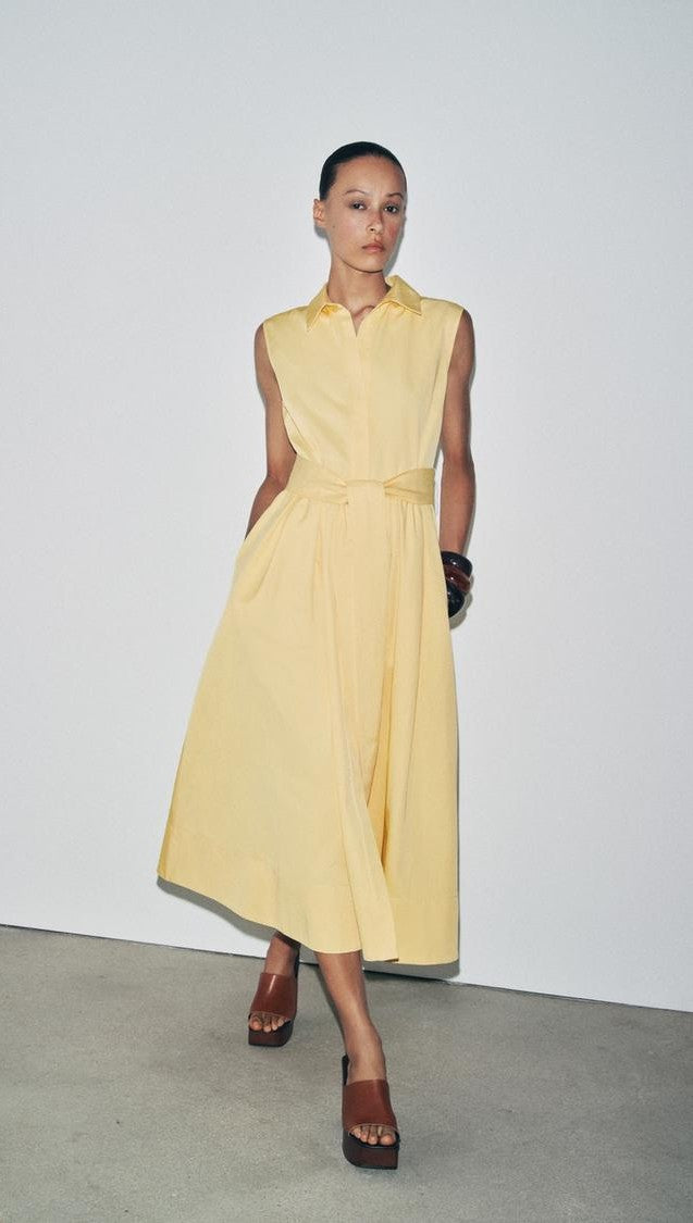 Nina™ | Poliertes Hemdkleid