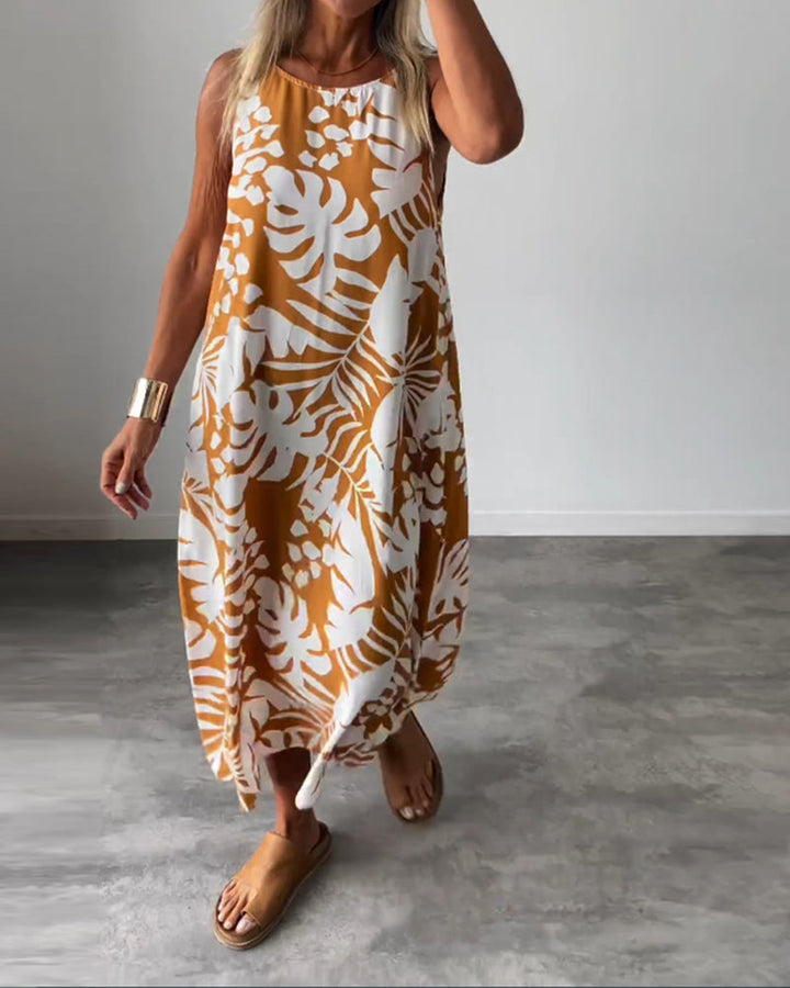 Lunet™ | Maxi Ärmelloses Kleid