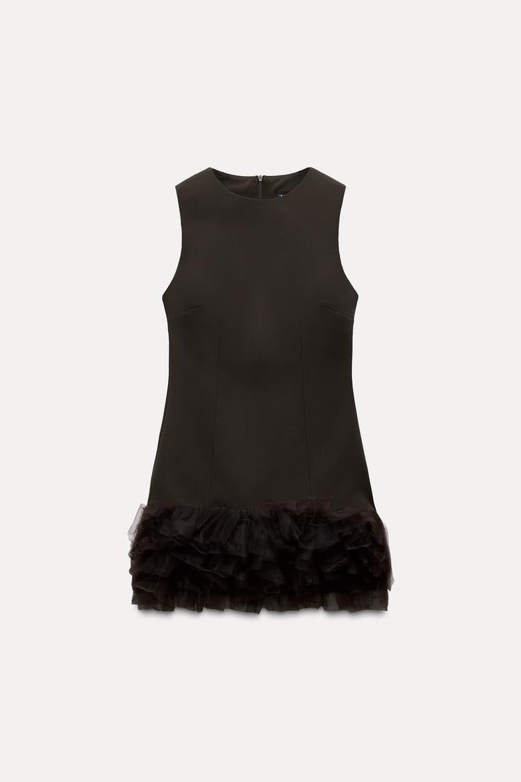 Novara™ | Braunes Tüllkleid