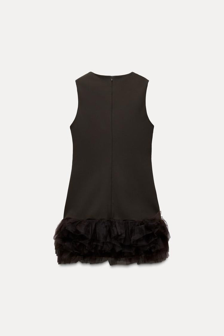 Novara™ | Braunes Tüllkleid