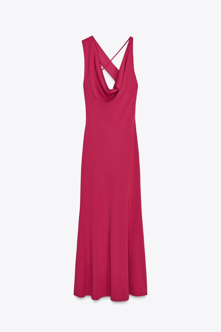 Sevgi™ | Drapiertes Midi-Kleid