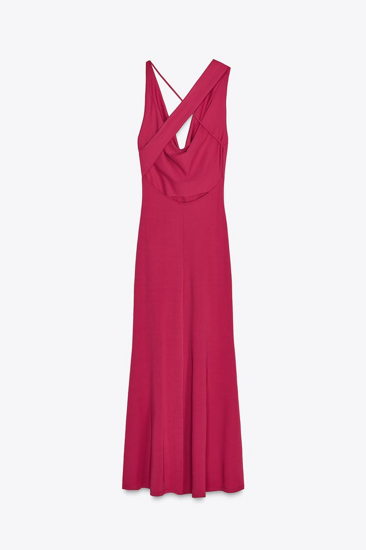 Sevgi™ | Drapiertes Midi-Kleid