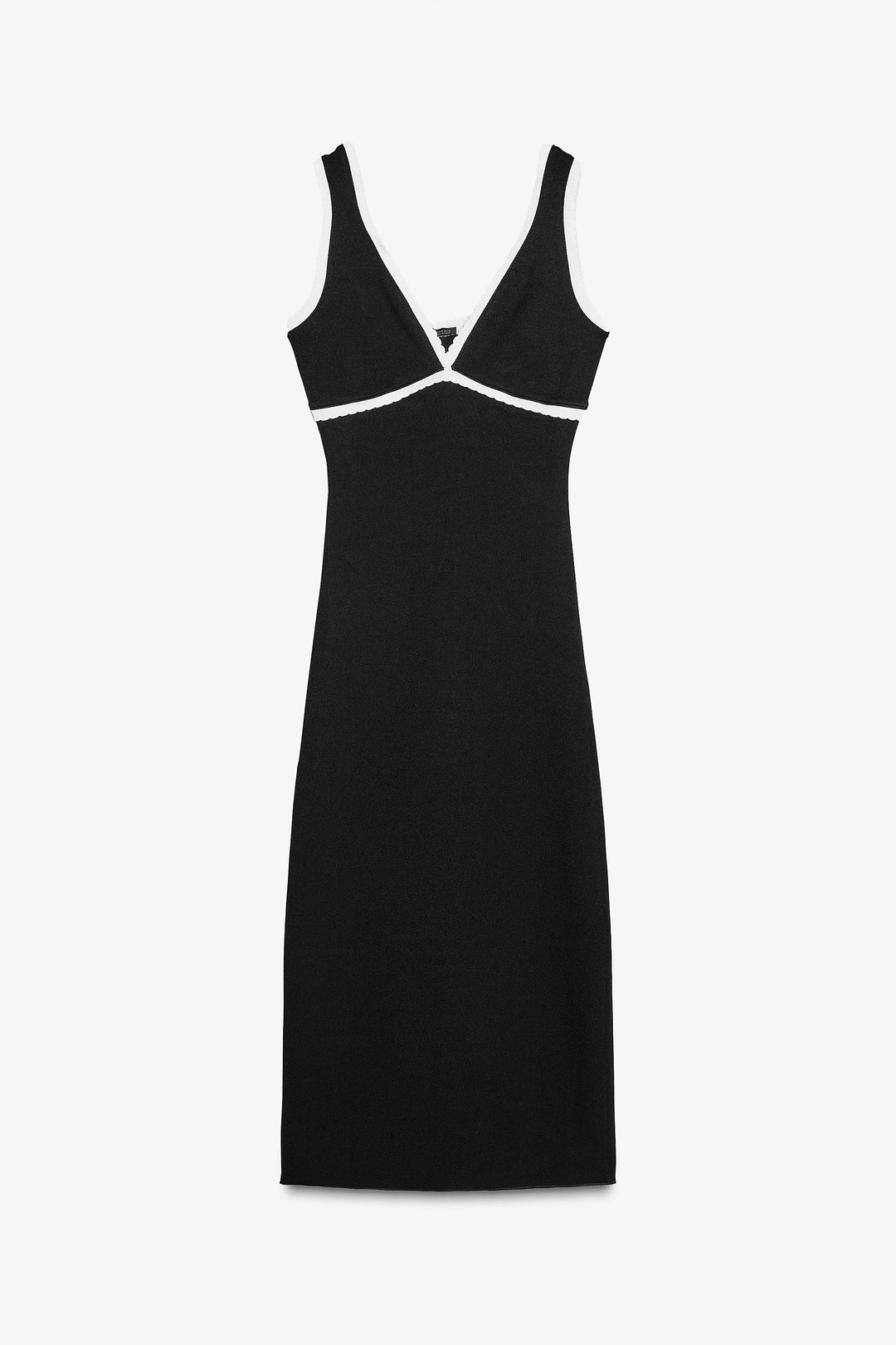 Clara™ | Kontrast Grace Midi Kleid