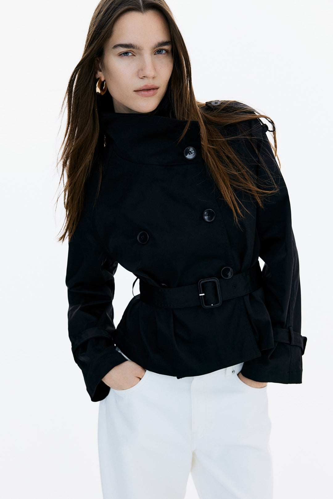 Talia™ | Kurzer Trenchcoat
