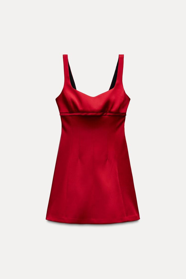 Velveta™ | Rotes Mini-Kleid