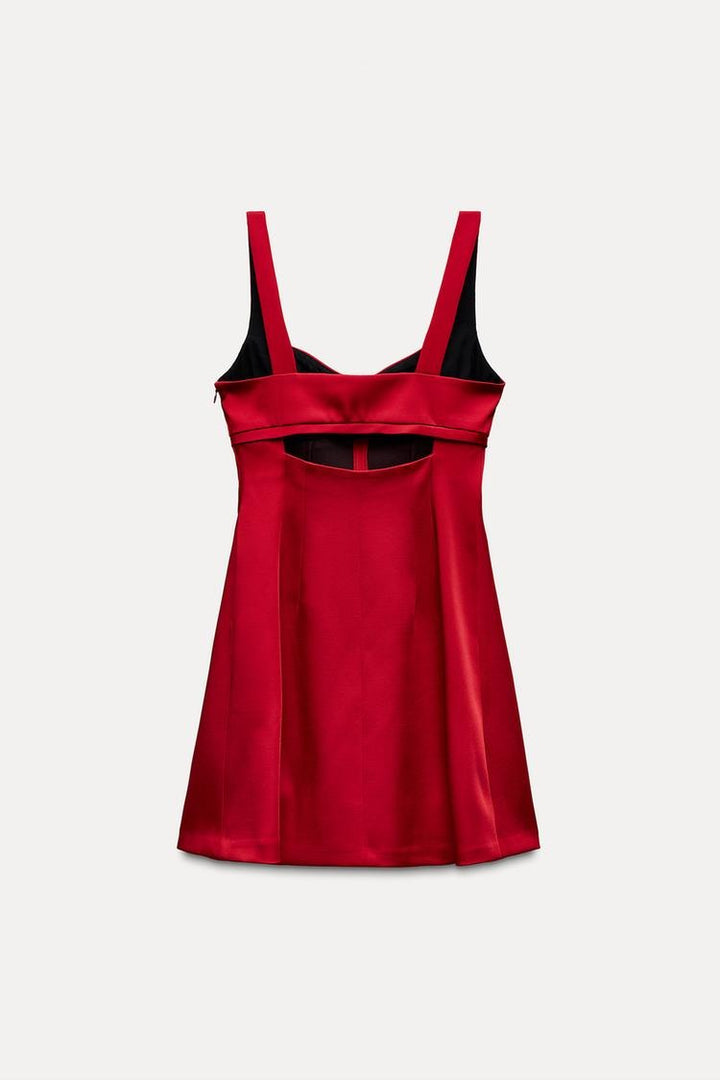 Velveta™ | Rotes Mini-Kleid