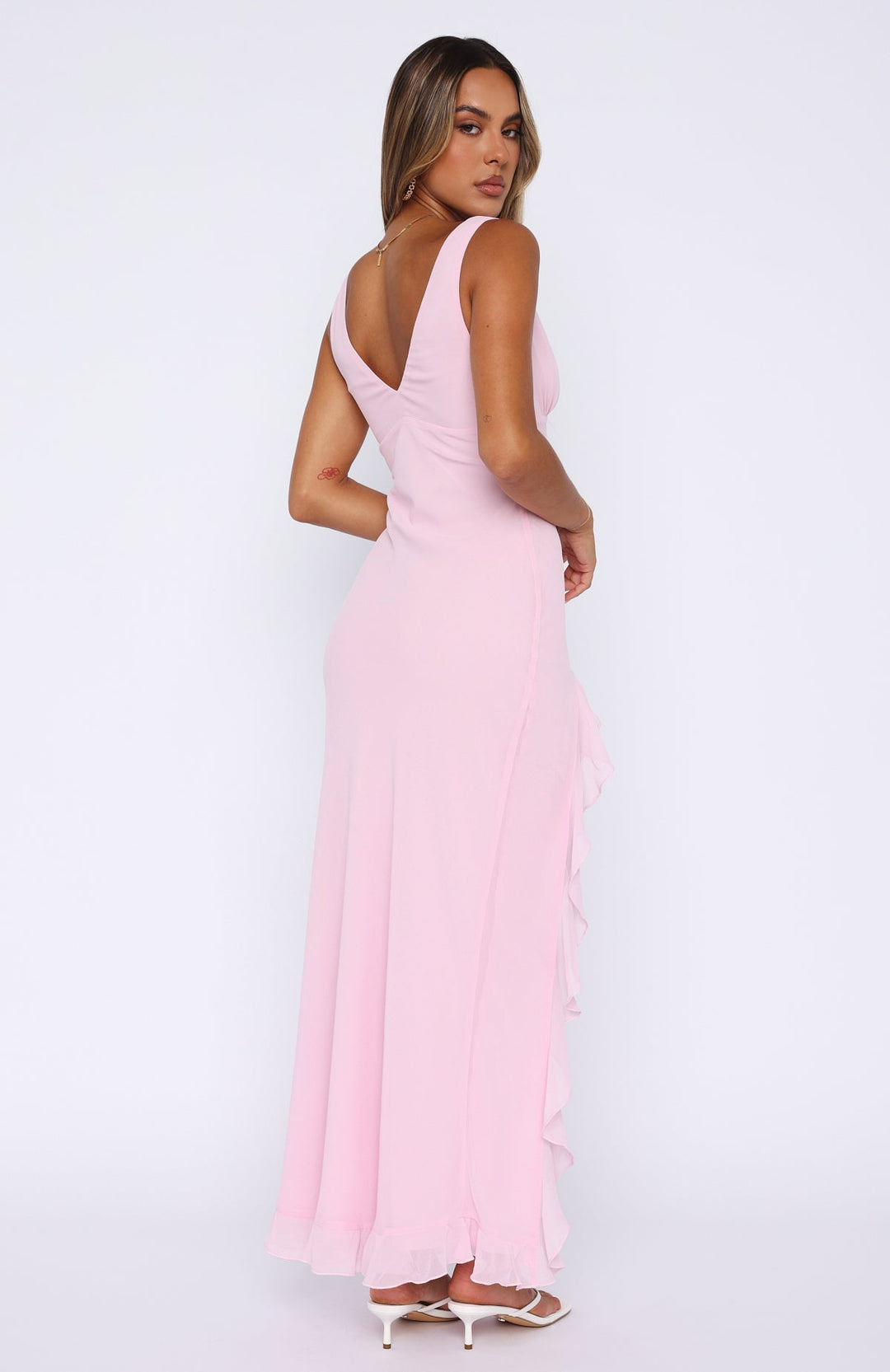 Soraya™ | Müheloses Rüschens Maxikleid