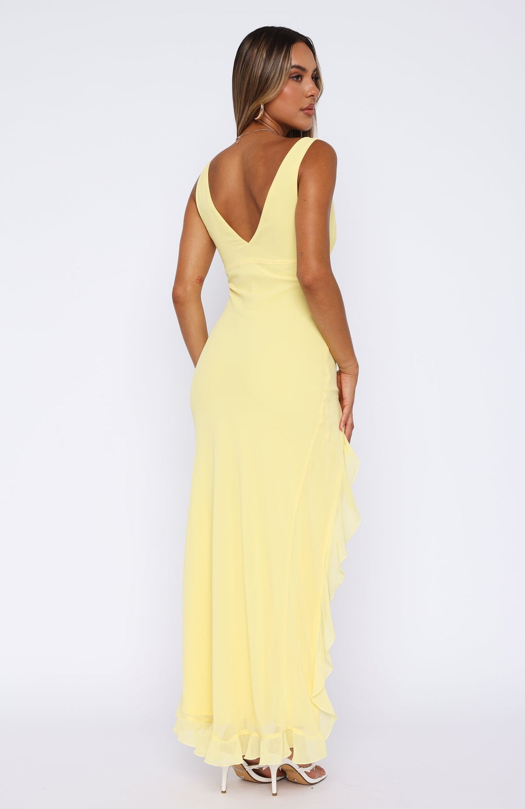 Soraya™ | Müheloses Rüschens Maxikleid