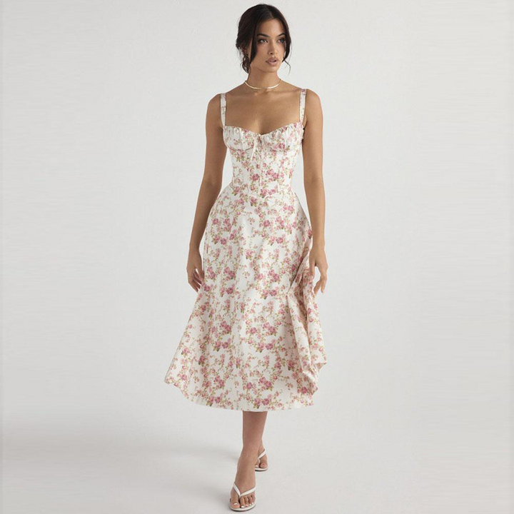 Anirel™ | Elegantes Midi-Kleid