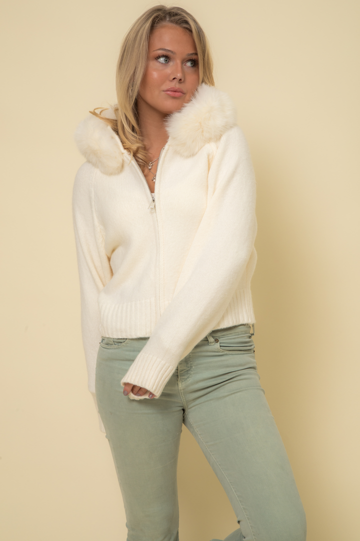 Dorentha™ | Pelzpullover