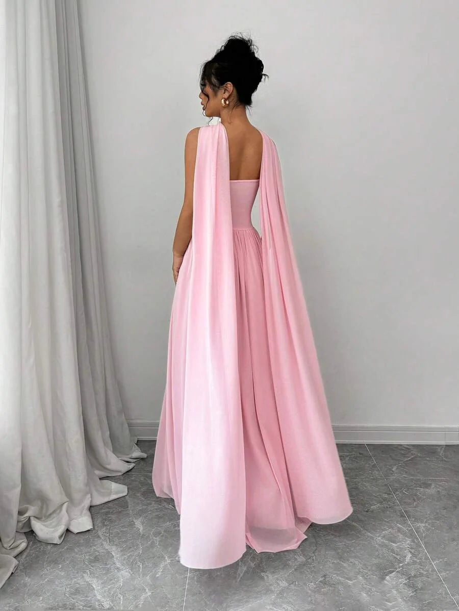 Alessia™ | Sculpted Strapless Maxi-Kleid