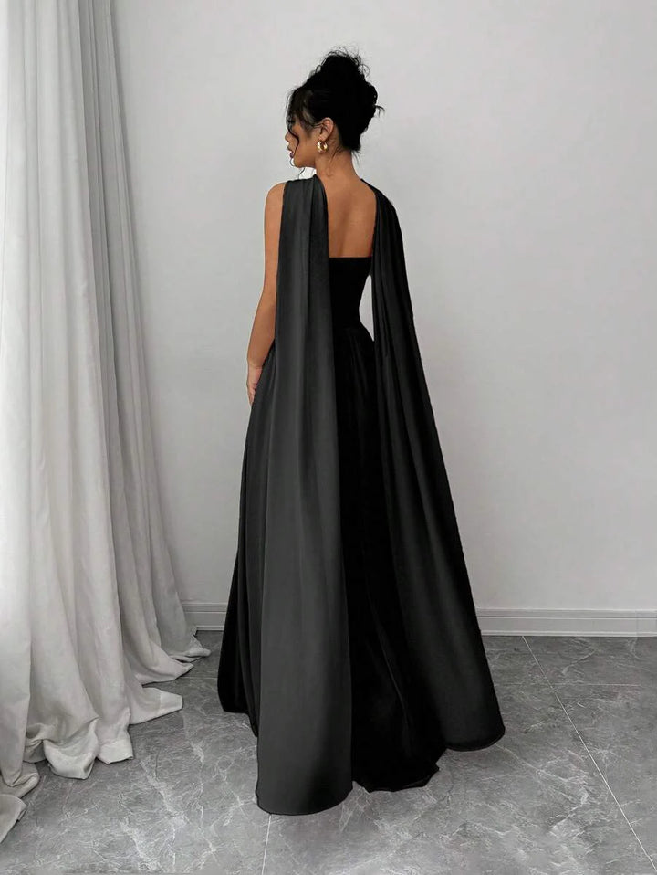 Alessia™ | Sculpted Strapless Maxi-Kleid