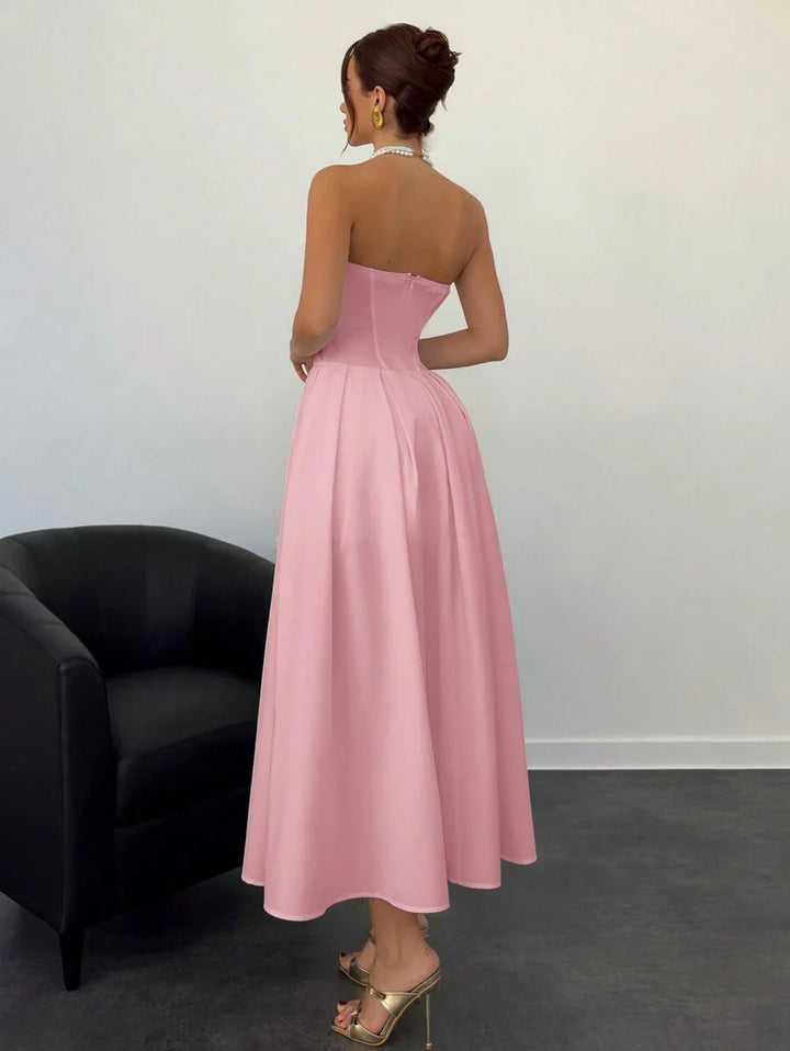 Nina™ | Elegantes Midi-Kleid
