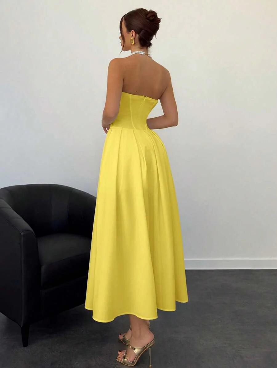 Nina™ | Elegantes Midi-Kleid