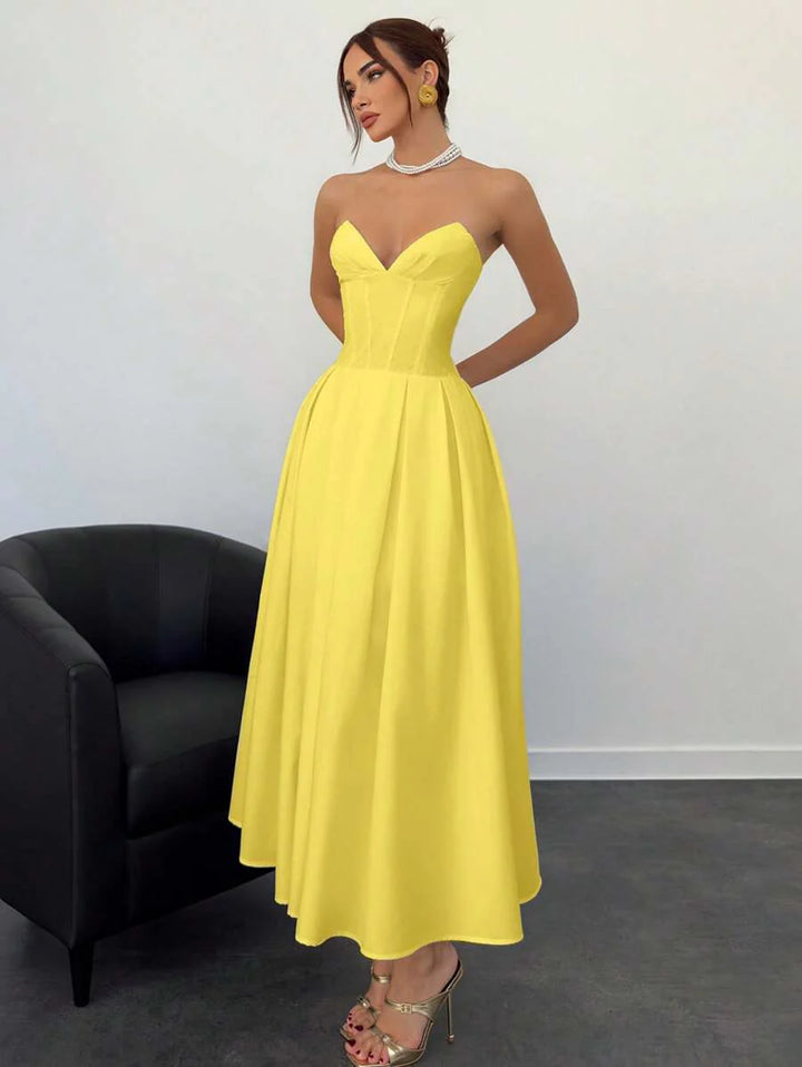 Nina™ | Elegantes Midi-Kleid