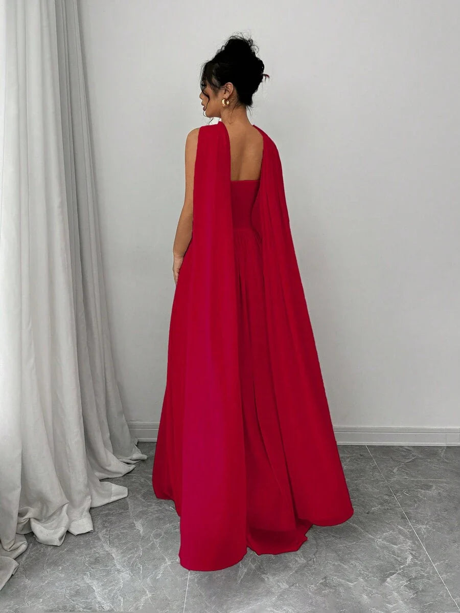 Alessia™ | Sculpted Strapless Maxi-Kleid