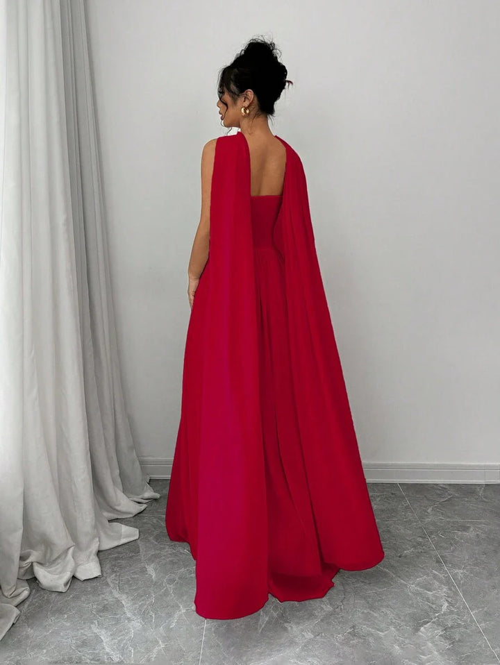 Alessia™ | Sculpted Strapless Maxi-Kleid