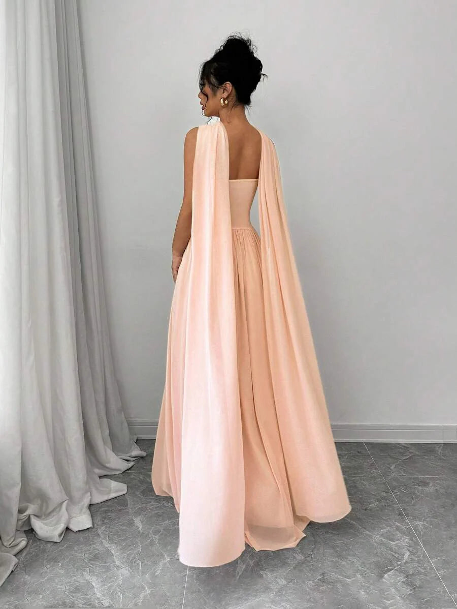 Alessia™ | Sculpted Strapless Maxi-Kleid