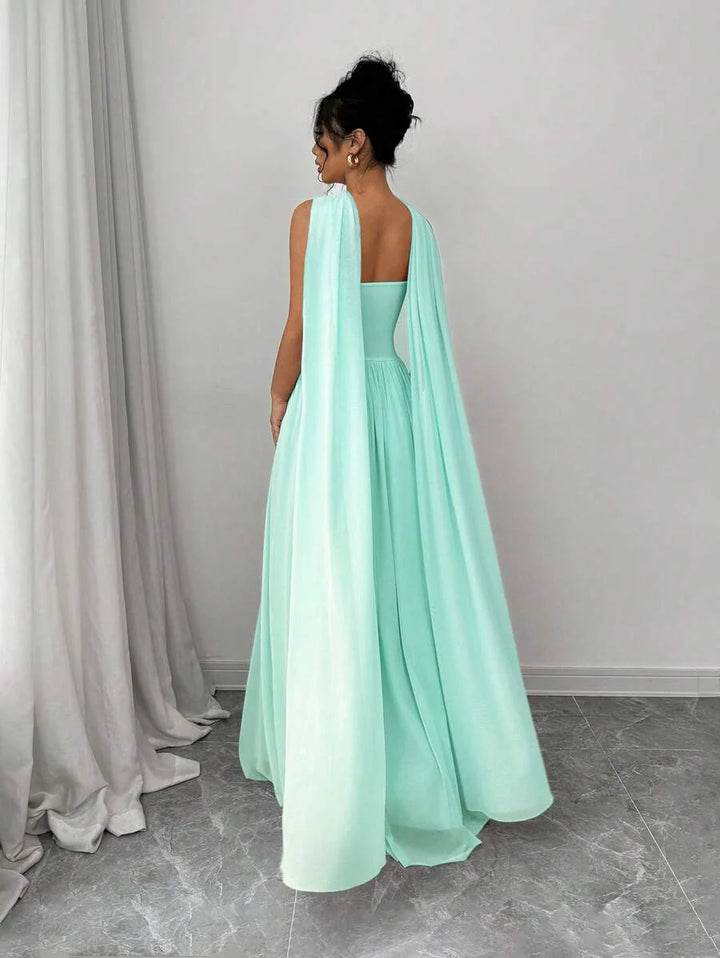Alessia™ | Sculpted Strapless Maxi-Kleid