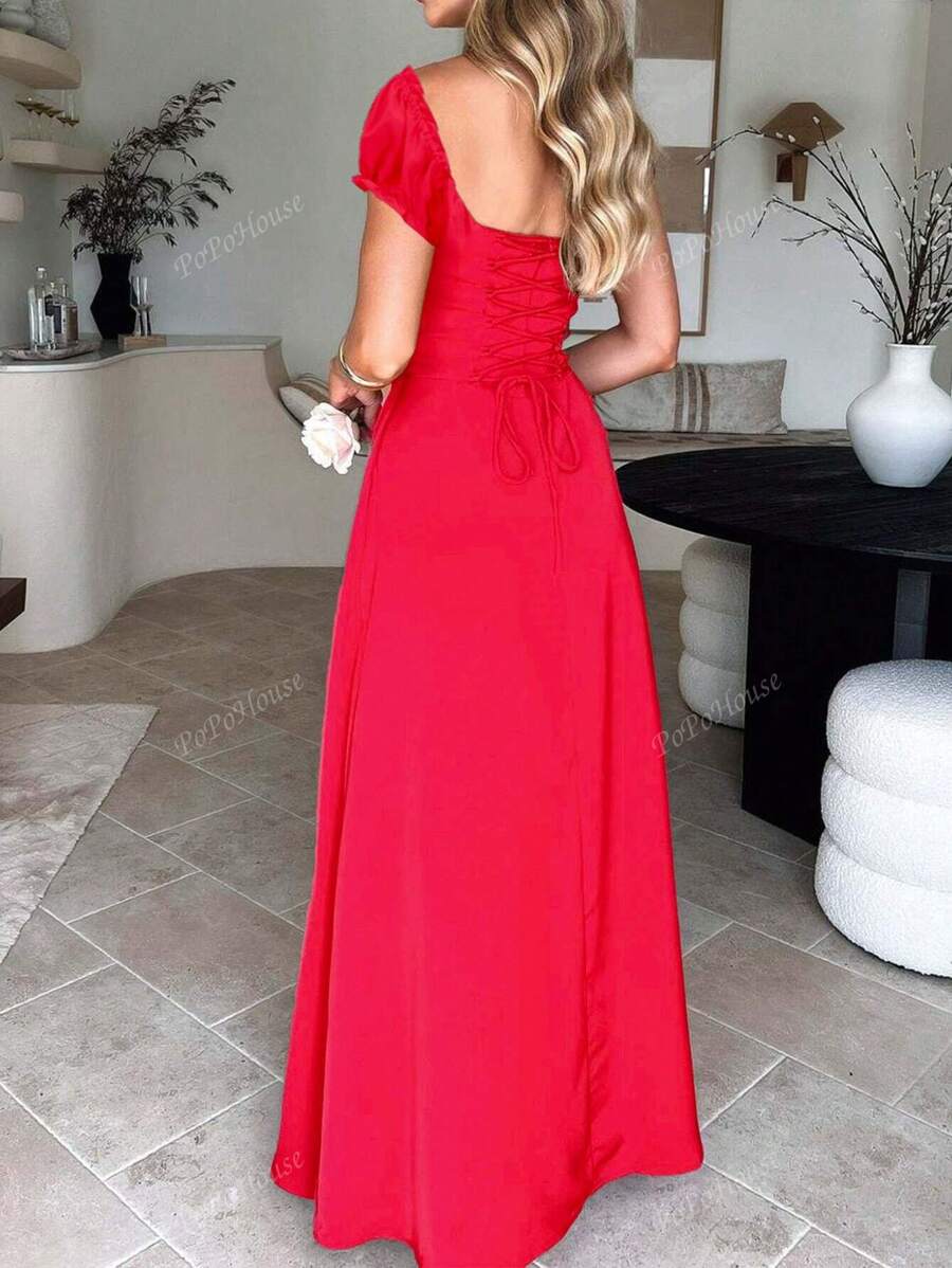 Isolde™ | Weiches Boho-Corsagen-Maxikleid