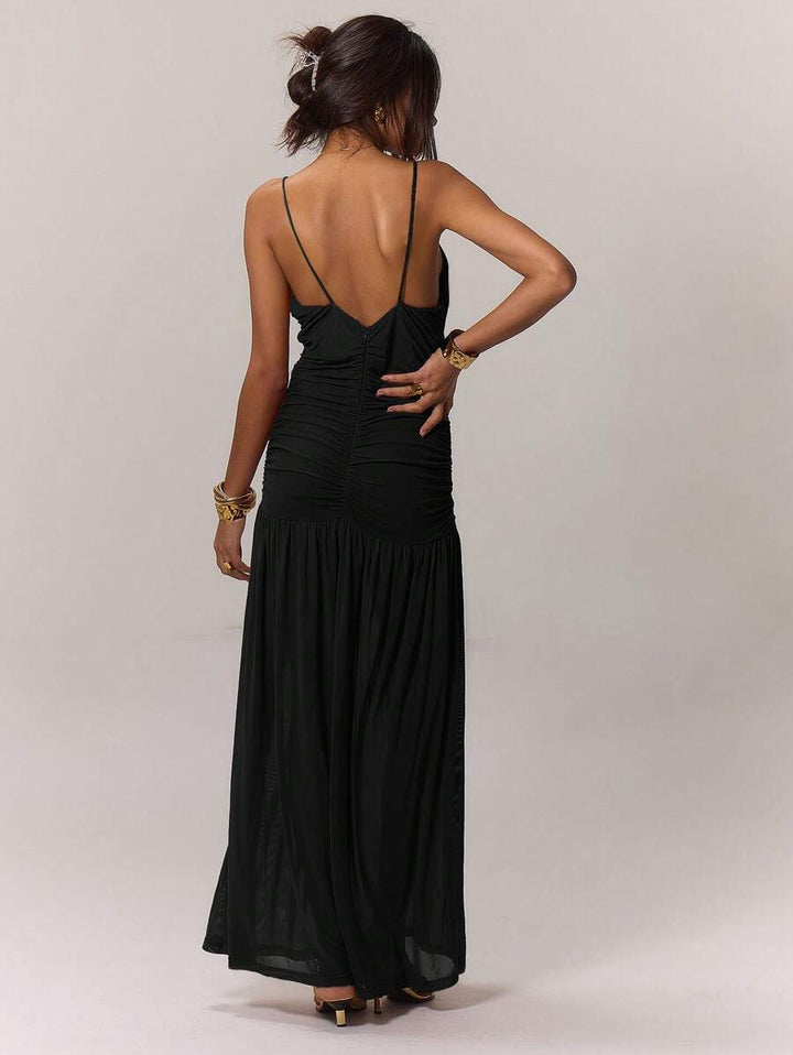 Leonie™ | Raffung Taille Ferienkleid