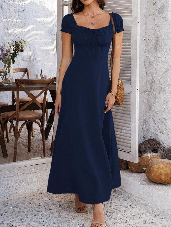 Isolde™ | Weiches Boho-Corsagen-Maxikleid