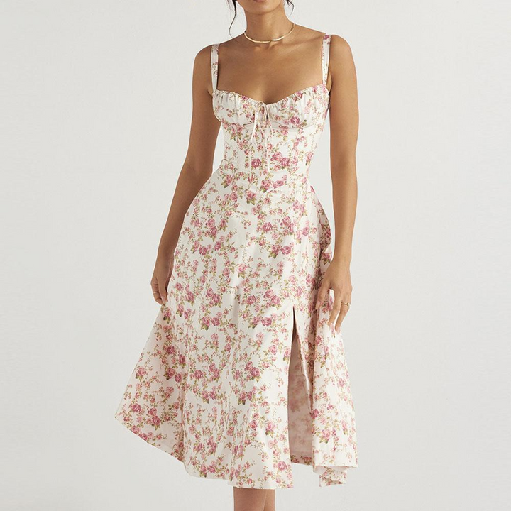 Anirel™ | Elegantes Midi-Kleid