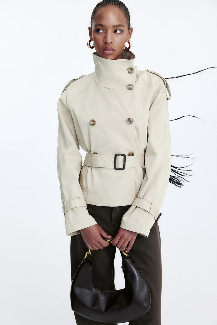Talia™ | Kurzer Trenchcoat