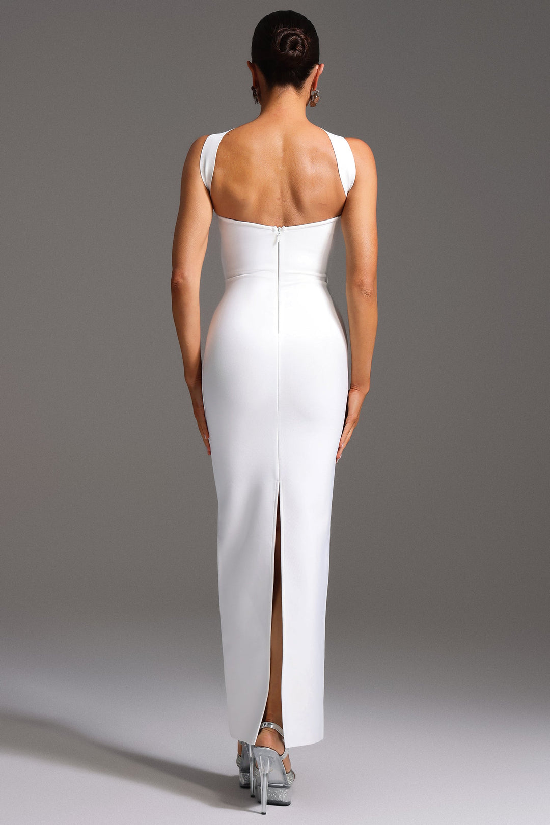 Sienna™ | Ärmelloses Bandage-Maxikleid