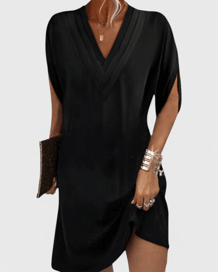 Jasper™ | Midnight Edge Mini-Kleid