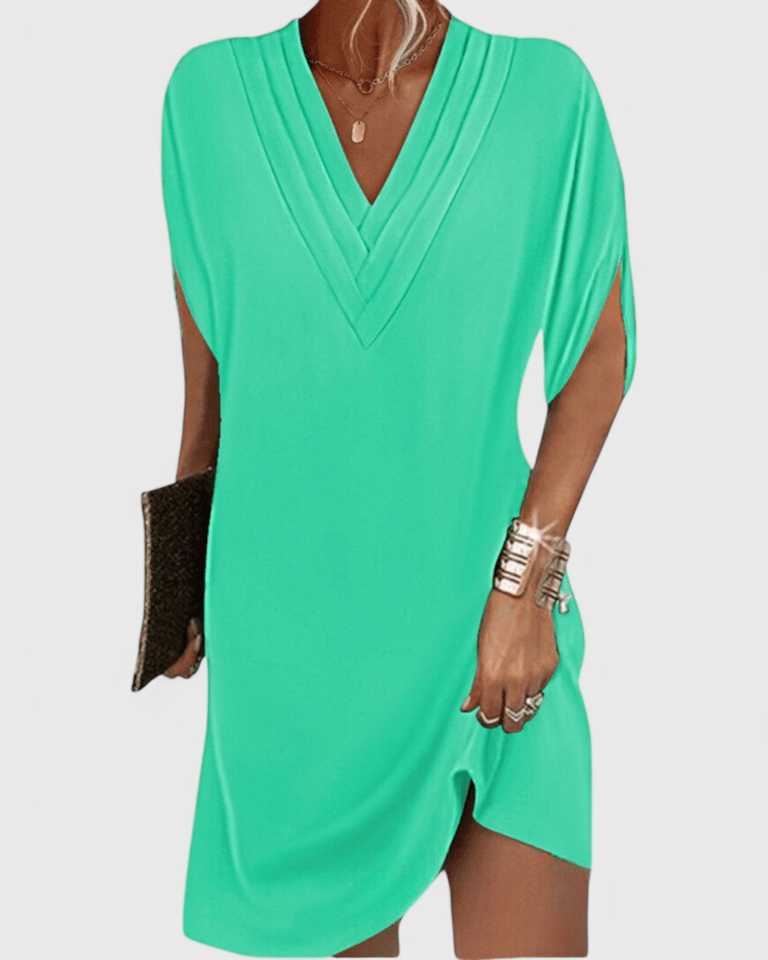 Jasper™ | Midnight Edge Mini-Kleid