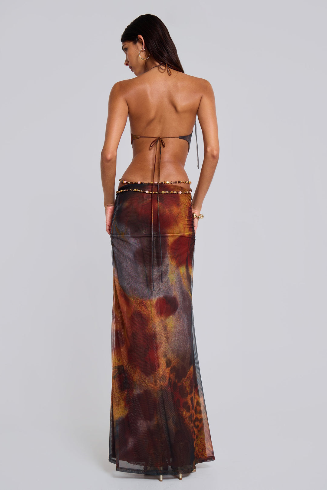 Neriah™ | Whiskey Drape Maxi Kleid