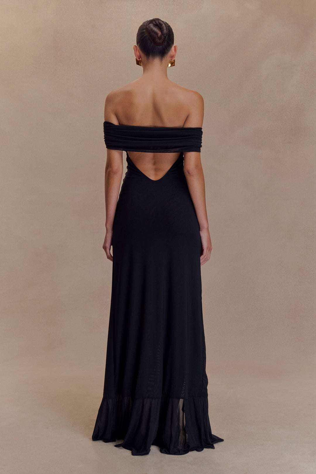 Zarina™ | Off-Shoulder Ruffle Maxi Kleid