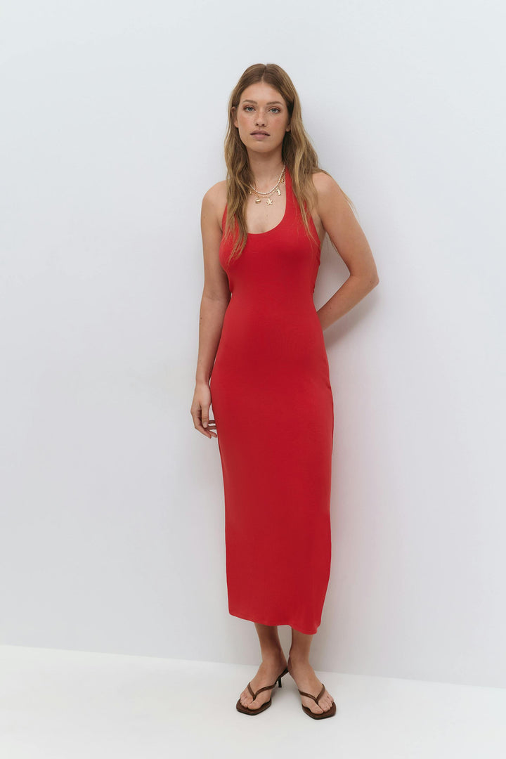 Inès™ | Halterneck Midaxi Kleid