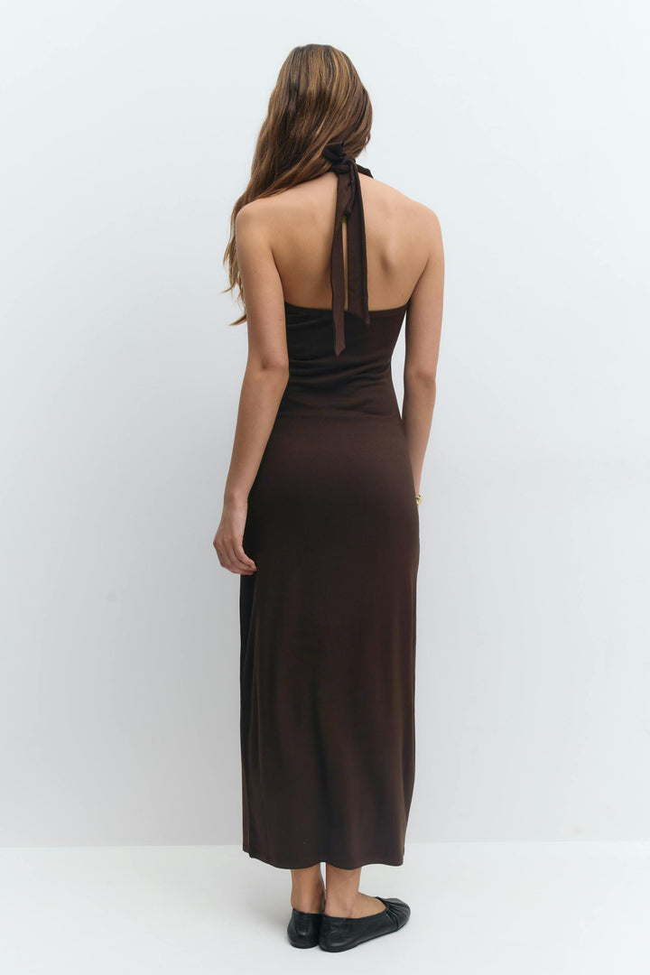 Inès™ | Halterneck Midaxi Kleid