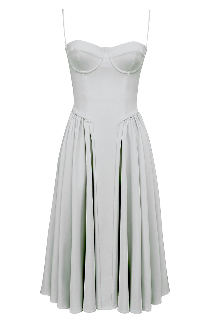 Elara™ | Charm Midi Kleid