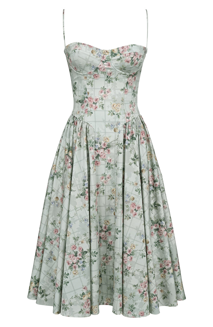 Elara™ | Charm Midi Kleid