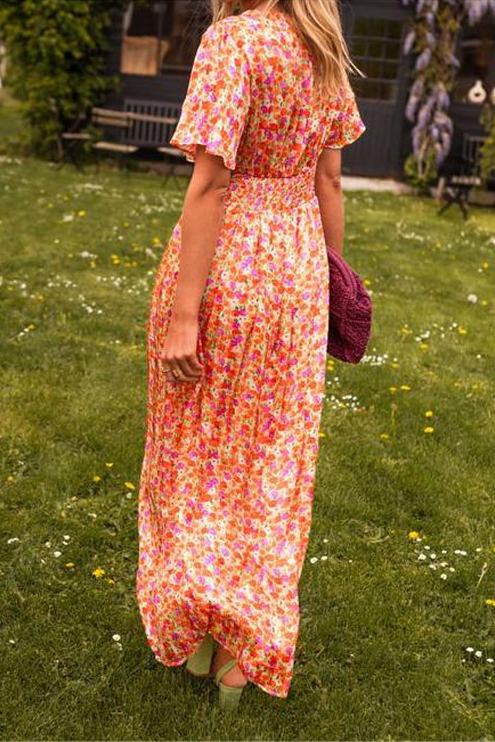 Isla™ | Blühendes Wiesen Maxi-Kleid