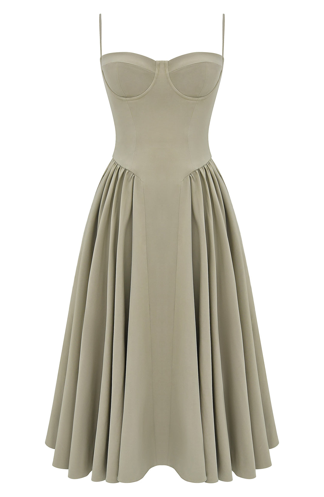 Elara™ | Charm Midi Kleid