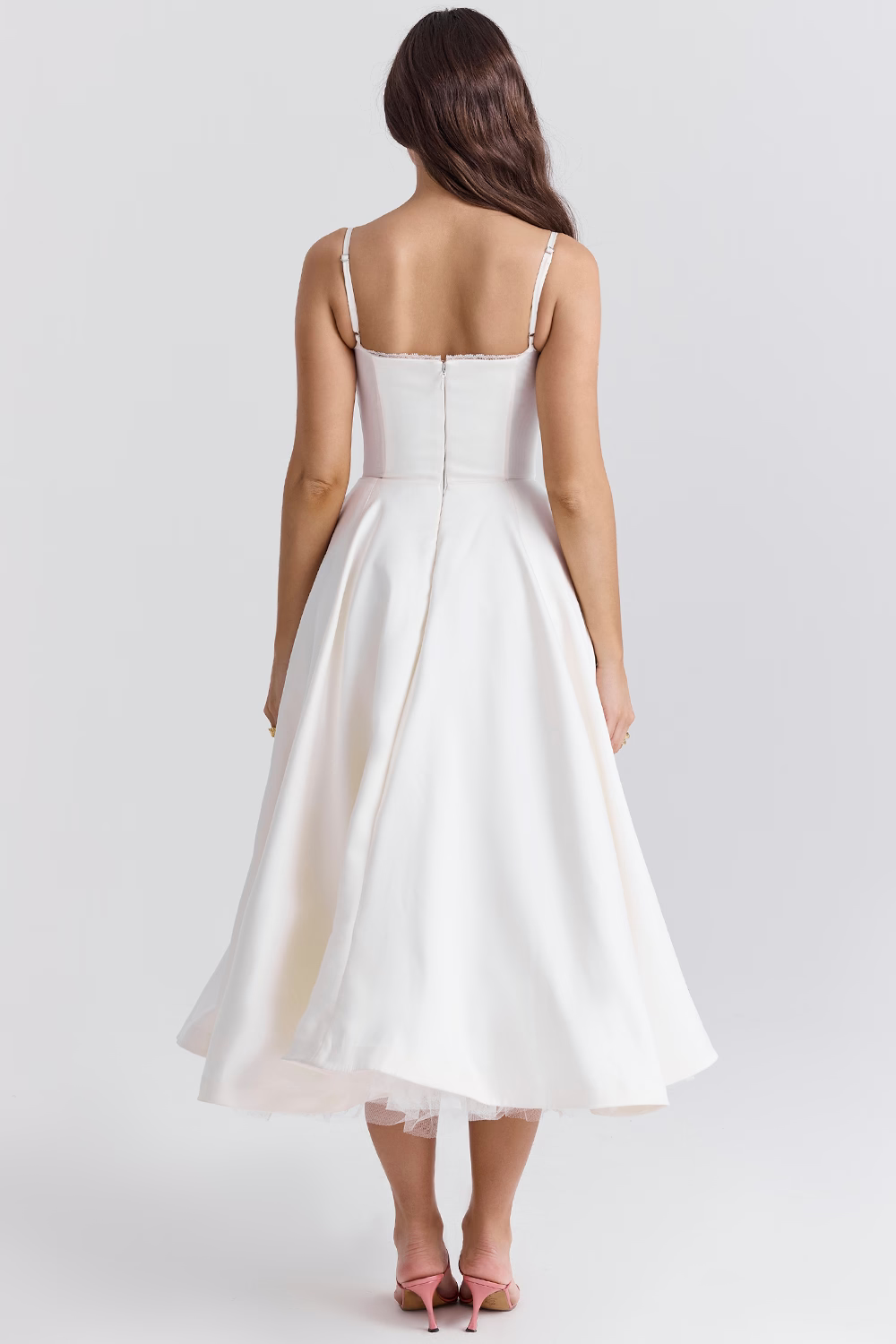 Alina™ | Korsett Midi Kleid