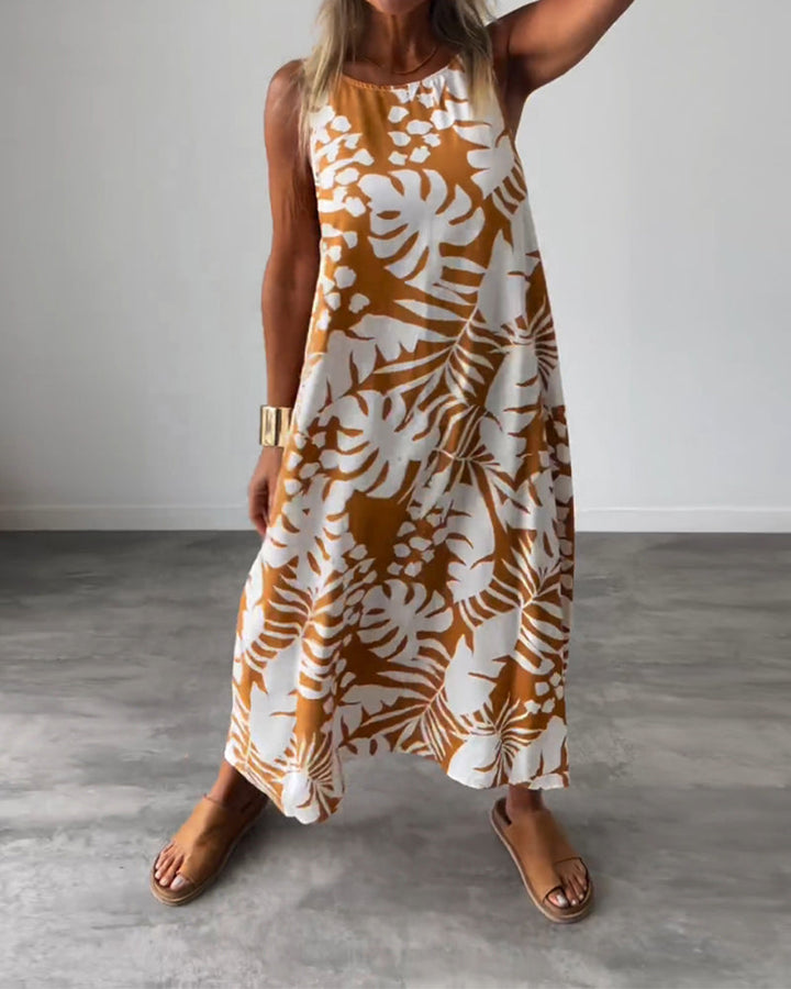 Lunet™ | Maxi Ärmelloses Kleid