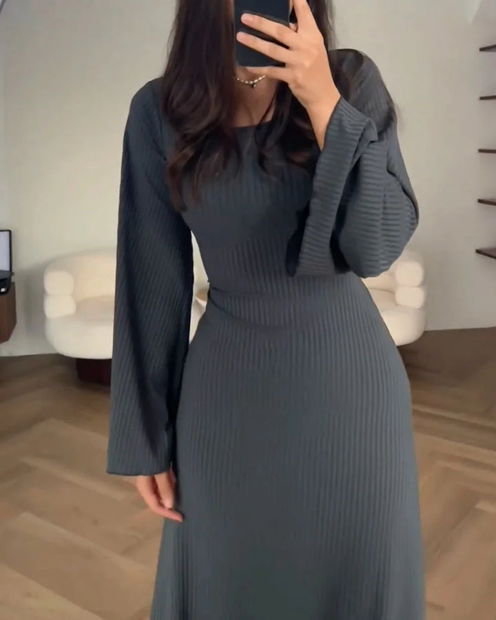Carina™ | Gestuftes Midi-Kleid