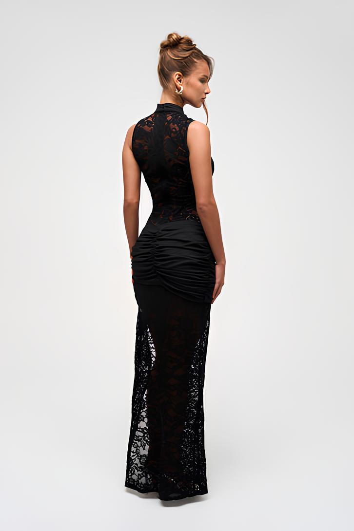 Mila™ | Verführerisches Spitzen-Maxikleid