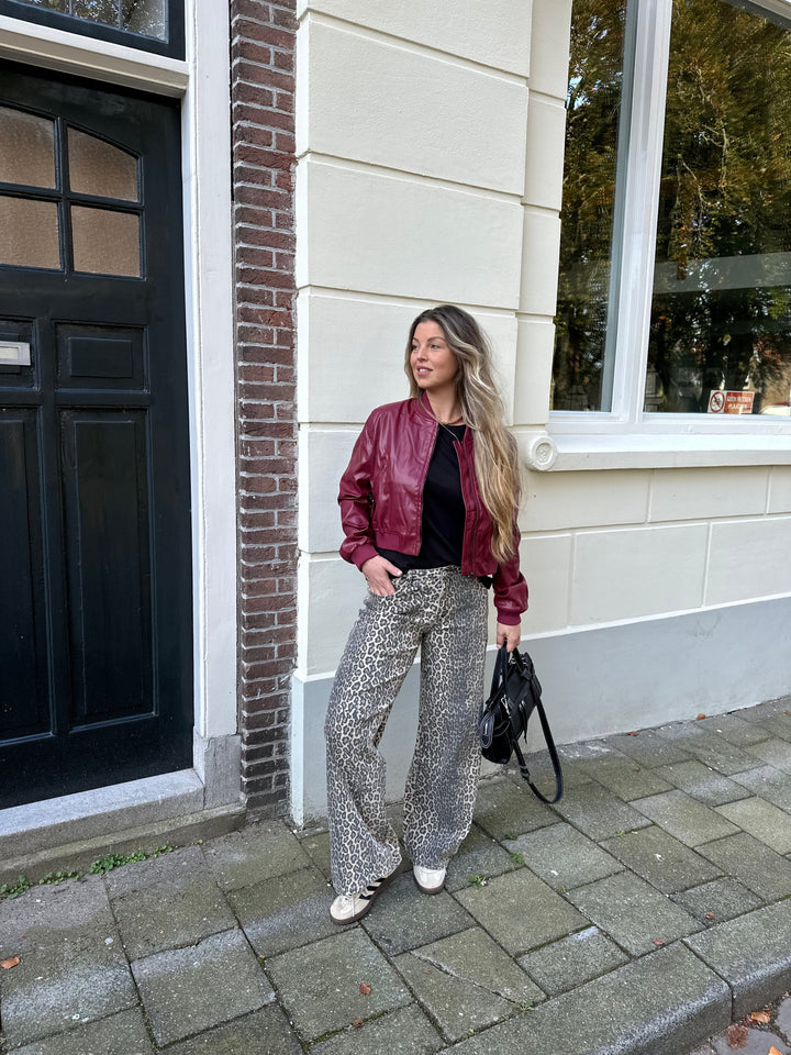 Azyra™ | Klassische Lederjacke