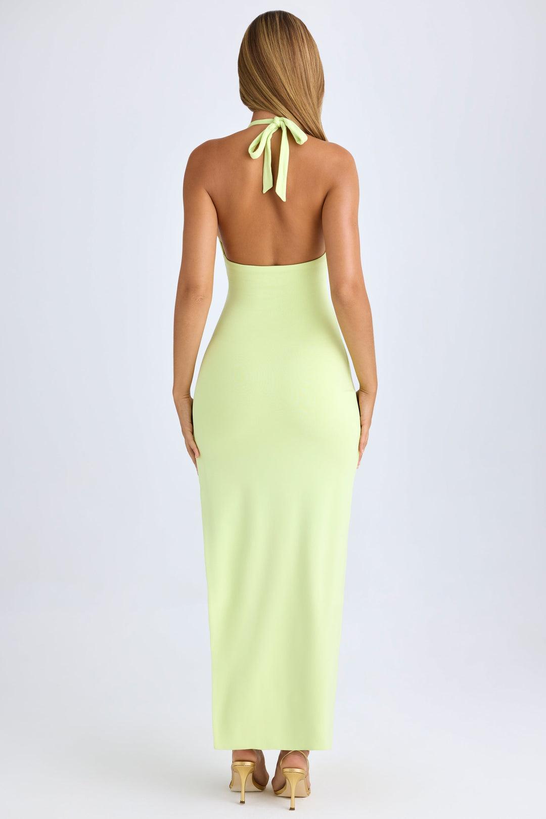 Jasira™ | High Split Halter Maxikleid